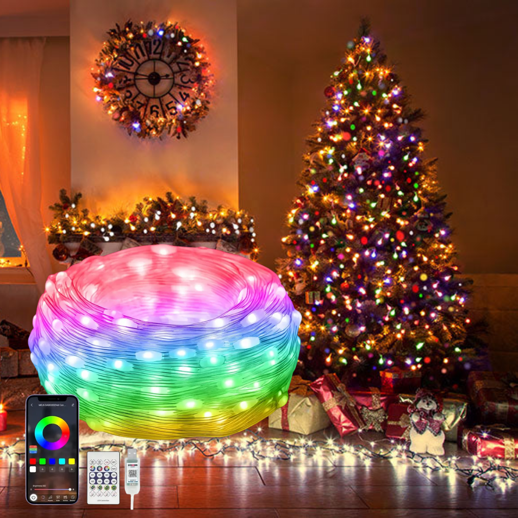 Luces Navideñas Inteligentes - Decoración premium para tu hogar