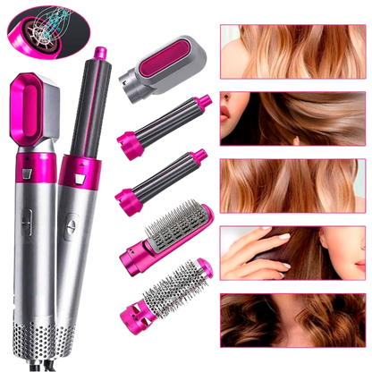 HairGlam Studio™ - Cepillo Secadora 5 En 1
